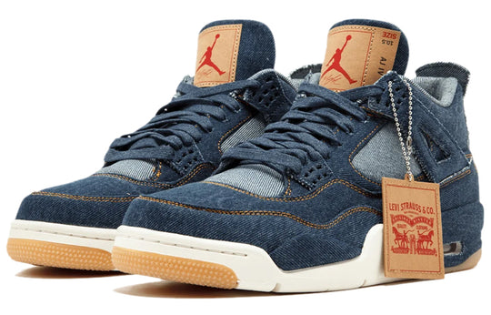 Levi's x Air Jordan 4 Retro 'Denim' AO2571-401